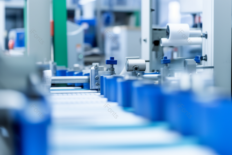 蓝色工厂车间流水线摄影图,高清,摄影图,摄影图片,图片大全,摄影图免费下载